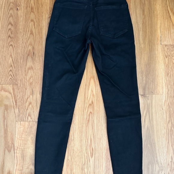 EVERLANE Black High Rise Skinny Jeans, Size 25 (US 2-4) - Picture 4 of 8